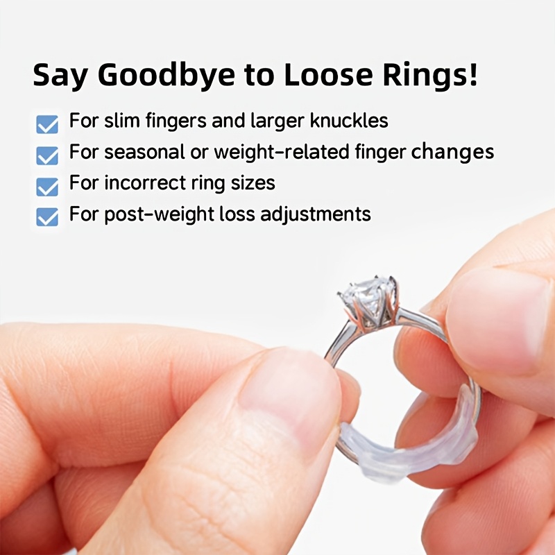 18pcs Ring Sizer Adjuster Set, Spiral Coils & Ring Guards